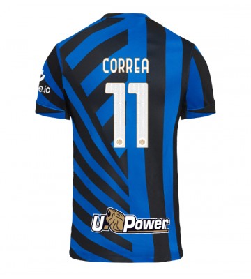 Inter Milan Joaquin Correa #11 Hemmatröja 2024-25 Kortärmad